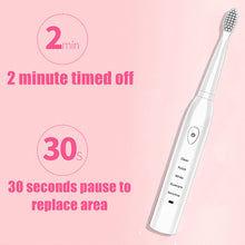 Ultrasonic Rechargeable Electronic Washable Toothbrush
