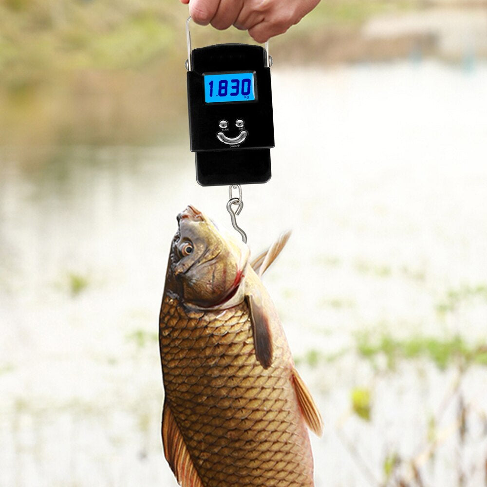 LCD Display Electronic Hanging Fishing Scale
