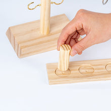 Hook and Ring Interactive Wooden Toss Game