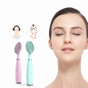 Electric Waterproof Facial Massage Cleansing Brush