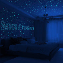 3D Stickers Starry Sky Shining Decor for Ceiling