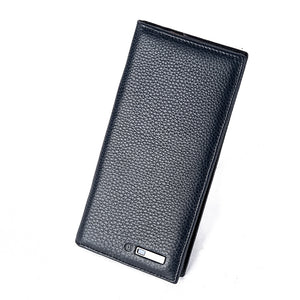 Lychee pattern multifunctional smart anti-lost casual wallet