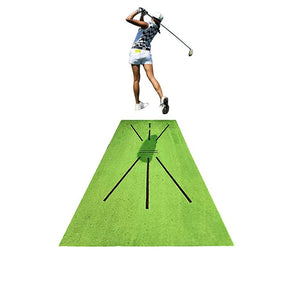 Indoor Golf Training and Swinging Mat