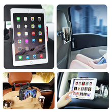 Universal Adjustable Angle Car Headrest Mobile Phone and Device Holder
