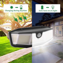 308 LED Human Body Induction Solar Powered Outdoor Lamp