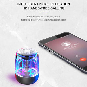 6D Variable Color Illuminated Subwoofer Wireless Bluetooth Speaker