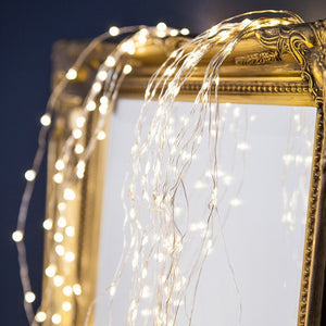 Battery Operated Waterfall Decorative Vine String Lights