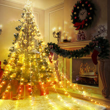 LED Waterfall Christmas Tree Lights