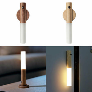 Rechargeable Motion Sensor LED Night Light for Wall Stairs Cabinet Hallway