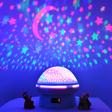 Remote Control Rotating Star Light Projector