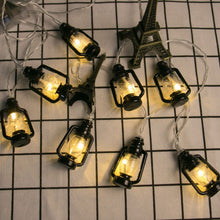 Solar Powered Kerosene Designed String Lamp