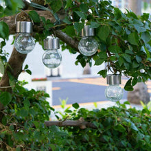 1 pcs/12 pcs Hanging Outdoor Solar Powered LED Ball Lights