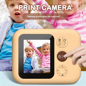 Polaroid Thermal Printing Children's Camera front and rear 12 million dual cameras with 2.4 inch IPS HD screen