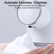 Automatic Foam Soap Dispenser with Temperature Display