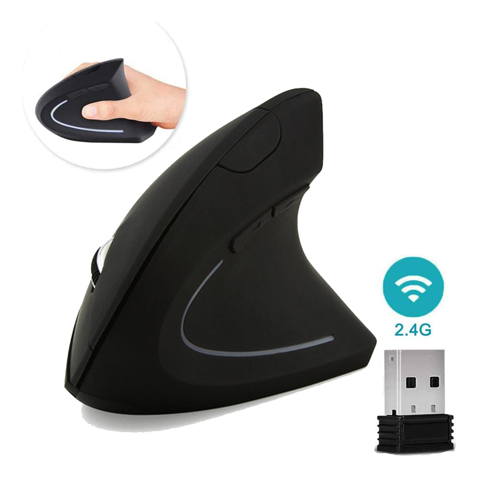 3 Sensitivity 2.4G Optical Wireless Vertical Ergonomic Mouse