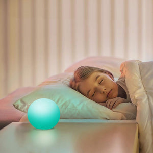 LED Color Changing  Night Light Ball with Remote and Button Control