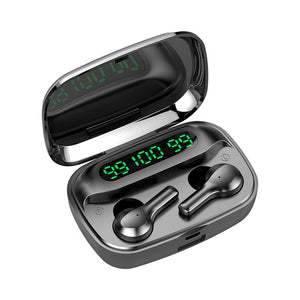 WIRELESS BLUETOOTH SPORTS HEADSET WITH CHARGING CASE
