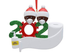 PVC Christmas toilet paper small pendant