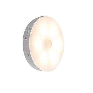 1/3 8 LEDS USB Rechargeable Motion Sensor LED Cabinet Lamp