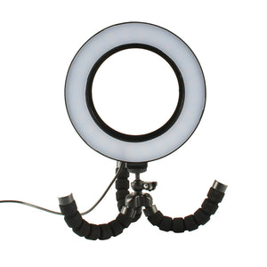 JUST IN!!!26cm Dimmable LED Selfie Ring Light with MiNi Tripod USB Plug - Groupy Buy