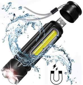 Big Price Drop!!! Multifunctional USB Rechargeable Torch