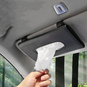 Hanging paper box for car
