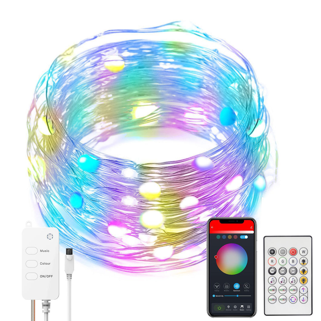 Wifi control smart color light string