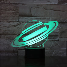 Solar System 3D Optical Illusion Lamp