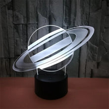 Solar System 3D Optical Illusion Lamp