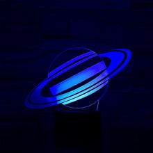 Solar System 3D Optical Illusion Lamp