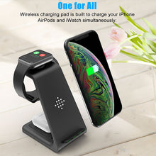 3 in 1 Qi-Certified Fast Wireless Charging Station