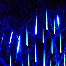 Solar Powerd 30CM LED Meteor Shower Decorative Tube Lights