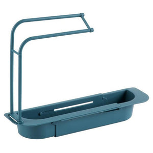 Telescopic Sink Rack Storage Drain Basket