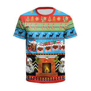 Unisex Printed Holiday Christmas Shirt