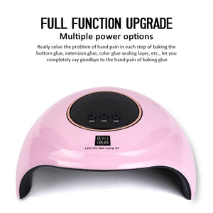 Dual Light Source UV Nail Lamp Led Quick-Drying Manicure Phototherapy Machine