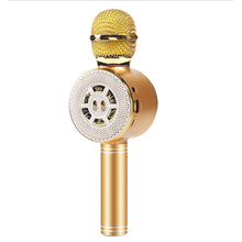 High Configuration Wireless Bluetooth Microphone with Large Speaker and LED Lights