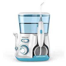 10 Level Pressure Water Pulse Dental Flosser and Oral Irrigator with 5 Tips for Home Use