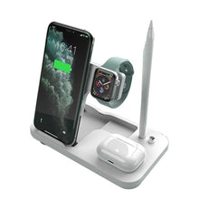 Four-in-one wireless charger phone holder