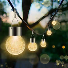 1 pcs/12 pcs Hanging Outdoor Solar Powered LED Ball Lights